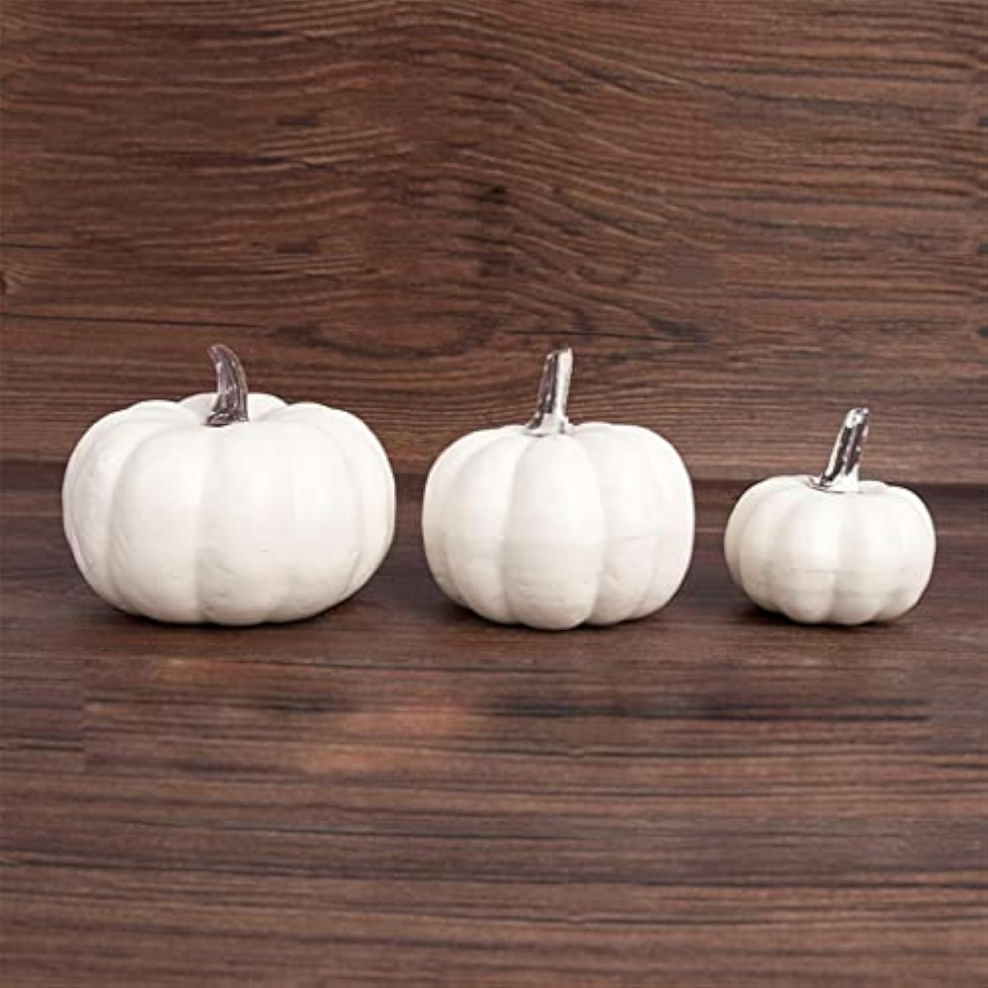 5x12 Pack Fake Artificial Mini Pumpkins for Halloween Themed Party Decoration